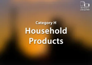 H-Household items